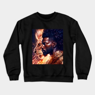 The Mighty Tribe Of Judah In The Bible Crewneck Sweatshirt